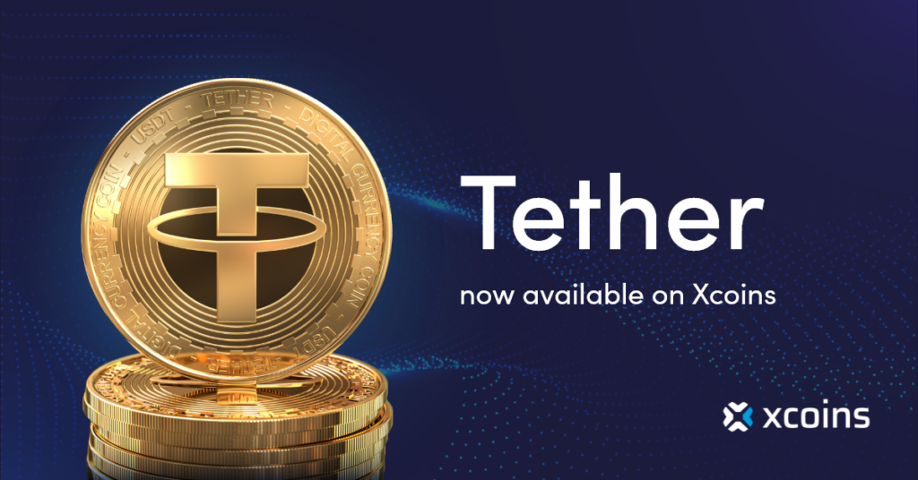 Tether now available on Xcoins