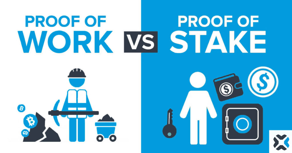 Proof of work vs proof of stake