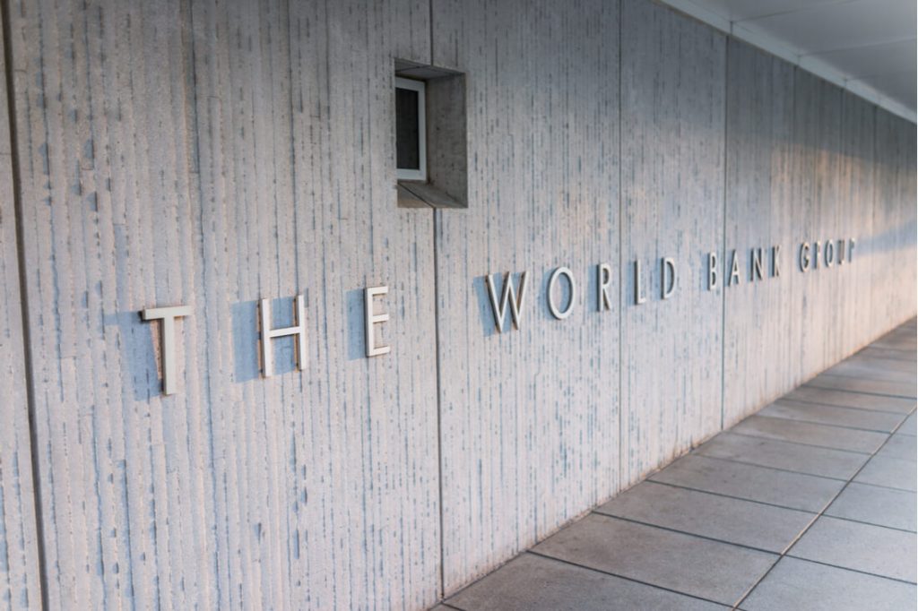 Photo of the front of the world bank group