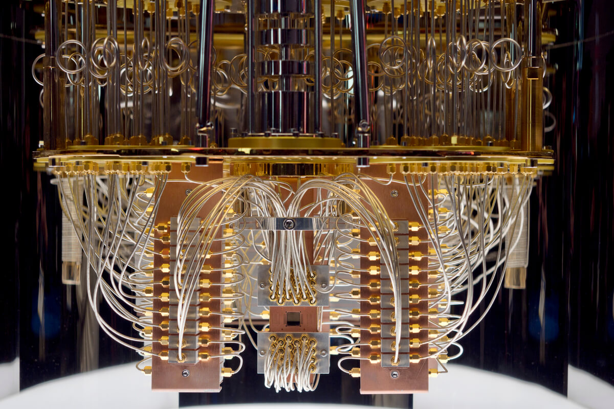 An image of a quantum computer.