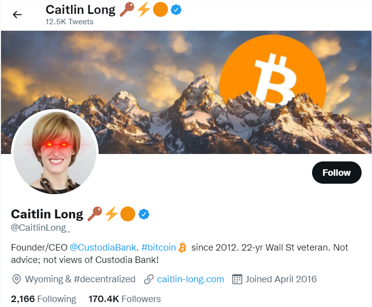 Women in crypto Caitlin Long