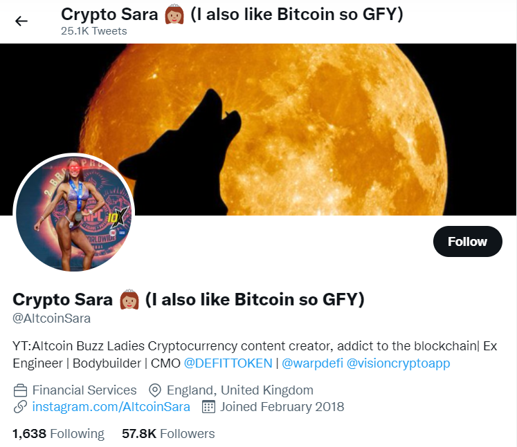 Women in crypto Crypto Sara