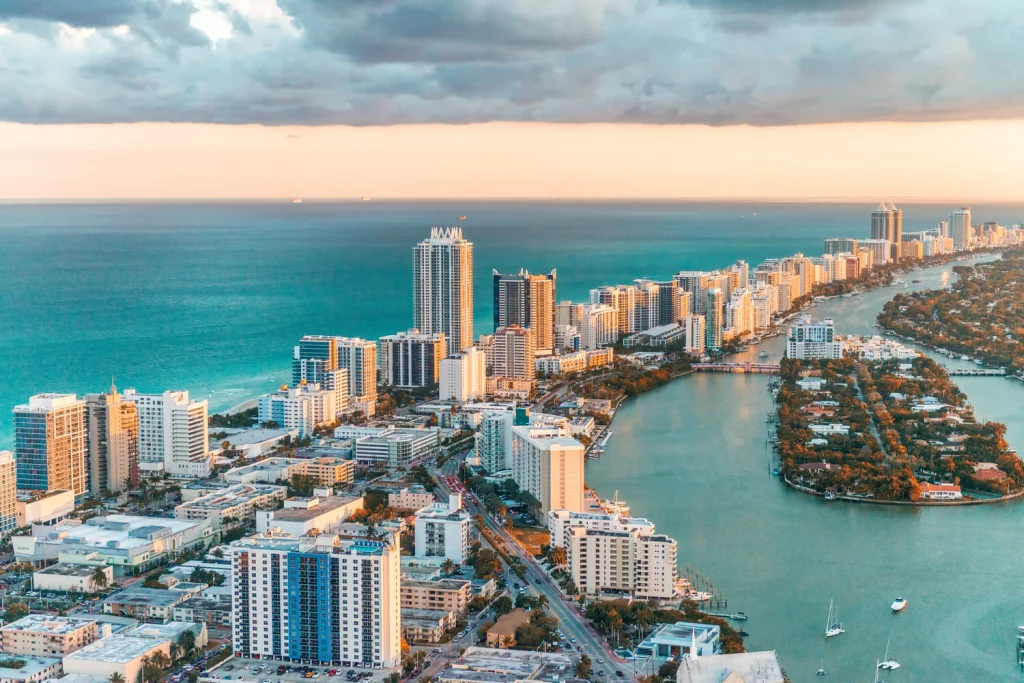 Image of Miami Beach, Florida, where the Bitcoin 2022 conference took place