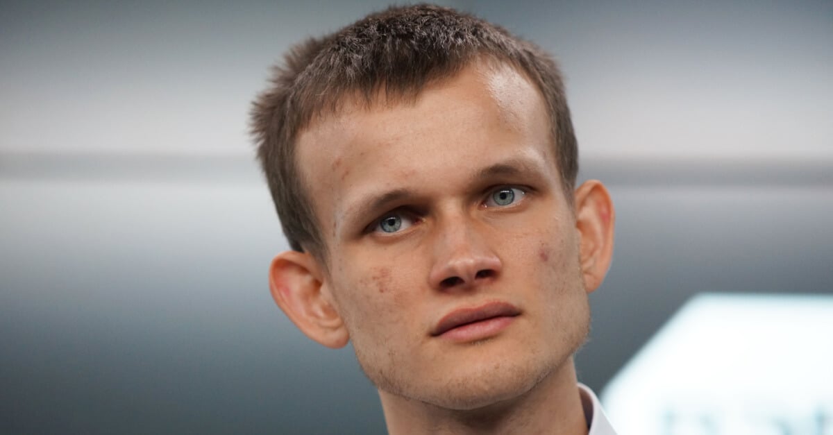 The Co-founder of Ethereum, Vitalik Buterin